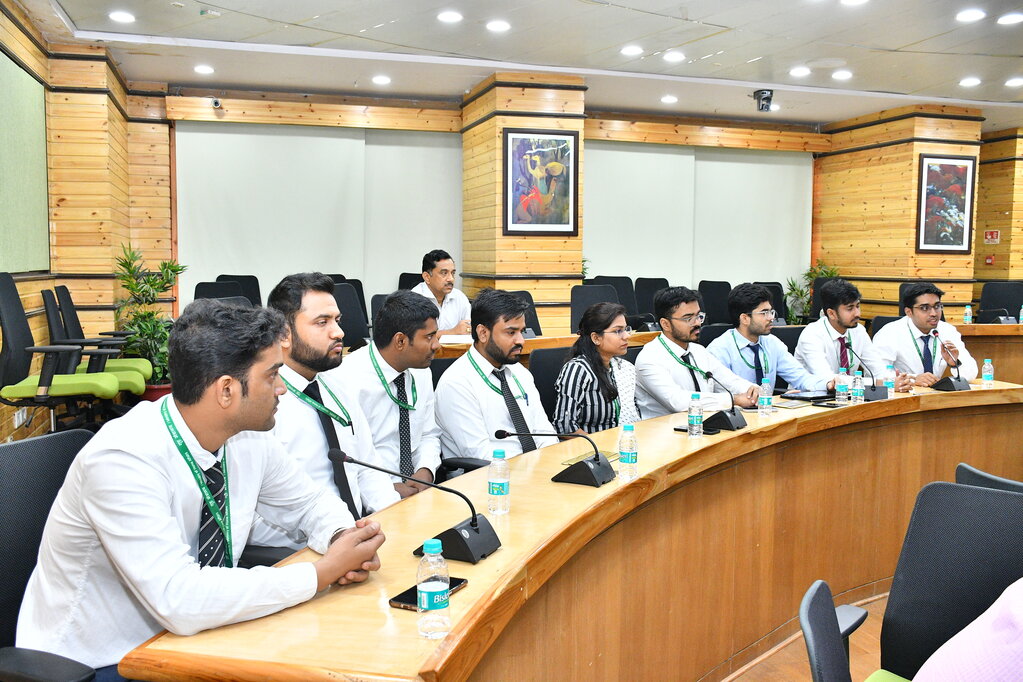 Interaction -TRAI with ITS and IRRS officer Trainees