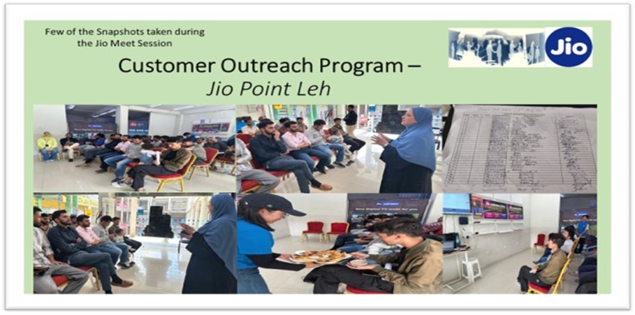 Consumer Education Workshop at Leh (Ladakh) by Reliance Jio Infocomm Ltd