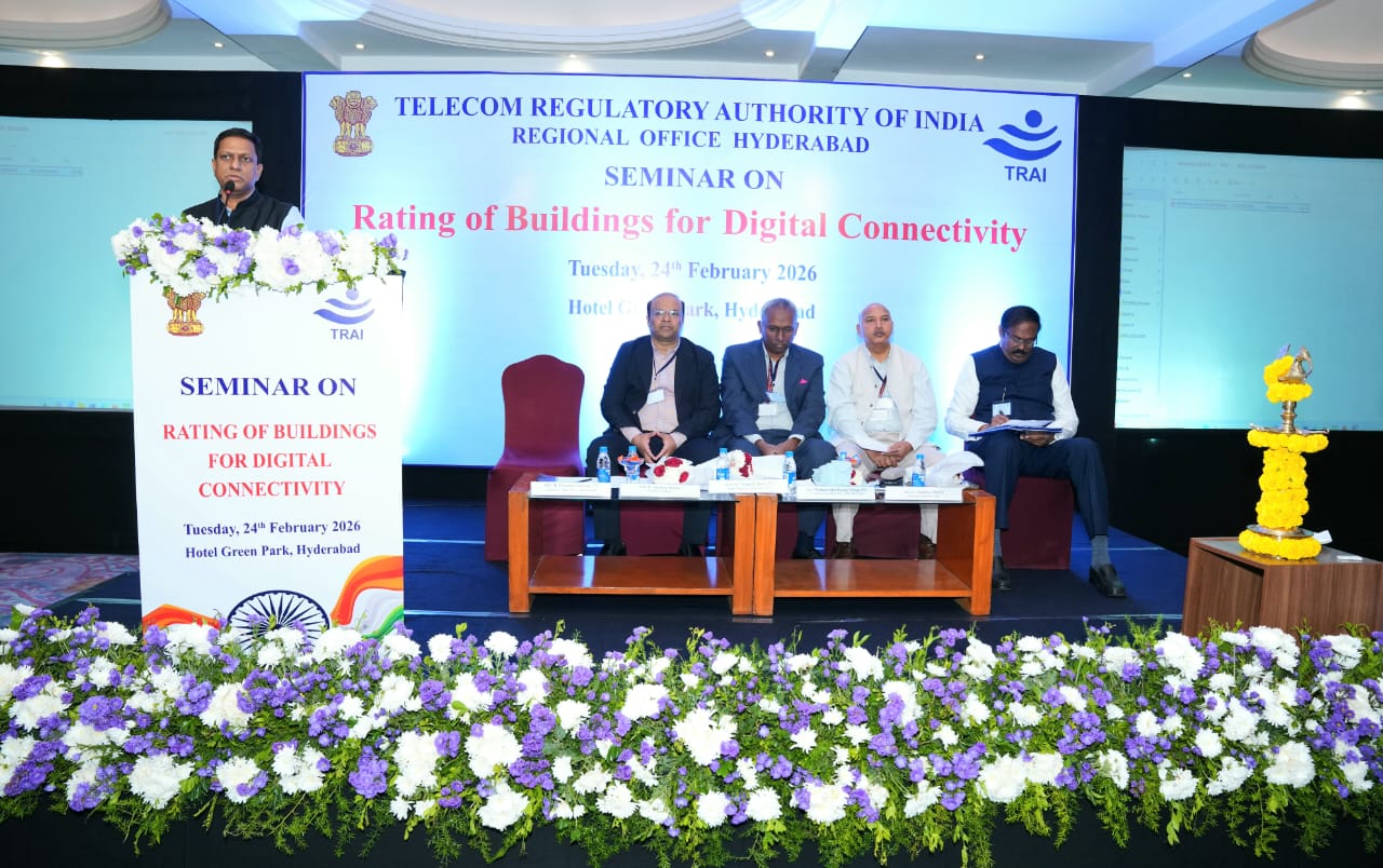 Seminar on “Rating of Buildings for Digital Connectivity” at Hyderabad 