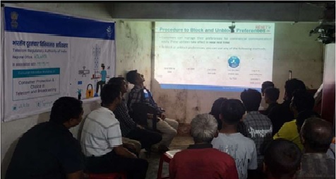 Consumer Education Workshop Organized at Tseminyu (Nagaland) by Bharti Airtel Ltd.