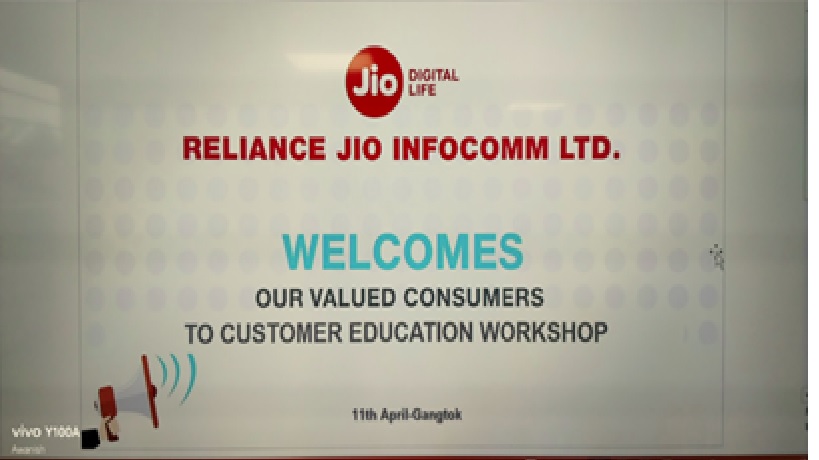 Consumer Education Workshop Organized at Gangtok (Sikkim) by Reliance Jio Infocomm Ltd
