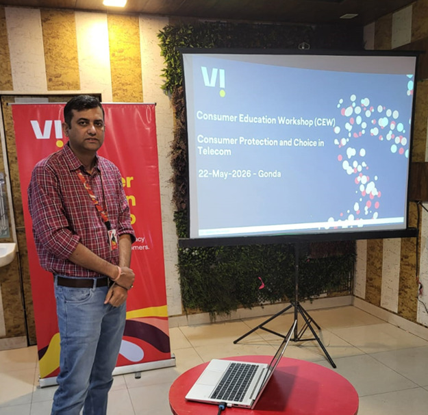 Consumer Education Workshop Organized at Gonda (Uttar Pradesh) by Vodafone Idea Limited (VIL)