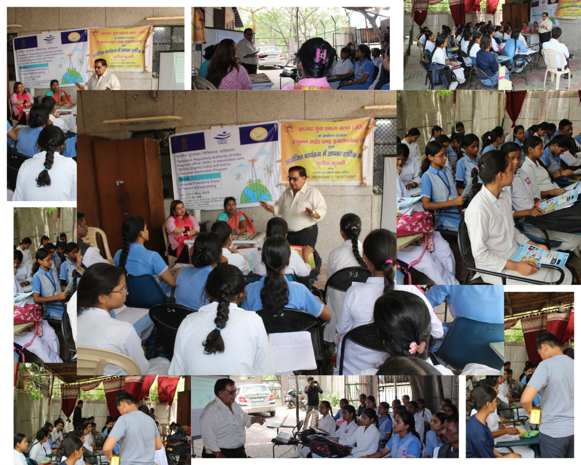 Consumer Awareness Programmes at North West Delhi by  DRGSA, New Delhi 