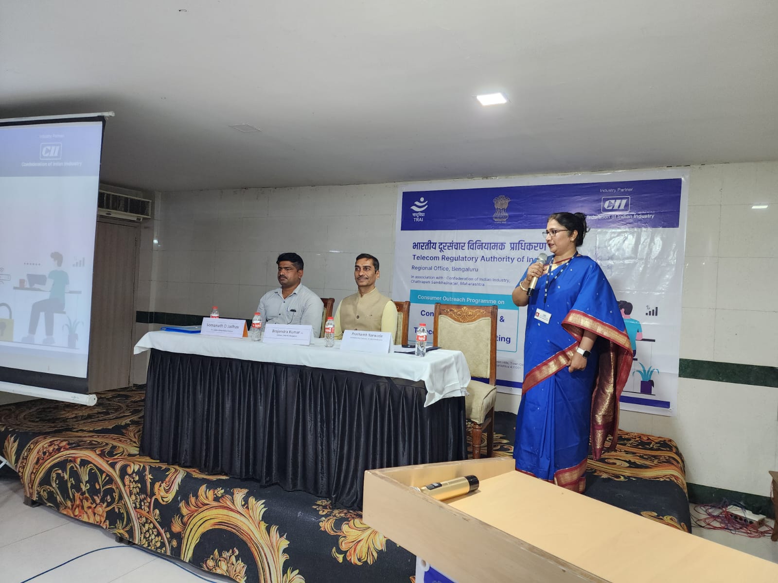 Consumer Outreach Programme at Ch. Sambhajinagar (Maharashtra) by TRAI Regional Office, Bengaluru